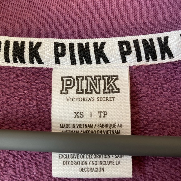 Dark Mauve PINK Quarter Zip - Picture 5 of 6
